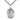 Sterling Silver St. John the Baptist Patron Saint Medal Necklace 1 inch by 3/4 inch with 24 inch Chain by Bliss