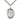 Sterling Silver St. Joseph Patron Saint Medal Necklace 1x3/4 inch pendant 24 inch curb chain Bliss USA