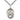 Sterling silver St. Kateri Tekakwitha patron saint medal necklace 1x3/4 inch with 24 inch chain by Bliss