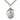 Sterling Silver St. Lawrence Patron Saint Medal Necklace 1 inch x 3/4 inch on 24 inch chain by Bliss
