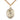 14kt Gold Filled St. Louise de Marillac Patron Saint Medal Necklace 1 inch x 3/4 inch on 24 inch chain by Bliss