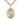 14kt Gold Filled St. Lazarus patron saint medal necklace with 24 inch curb chain, Medium 1x3/4 inch pendant, Bliss Manufacturing