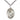 Sterling Silver St. Kilian Patron Saint Medal Necklace 1 inch x 3/4 inch with 24 inch chain by Bliss