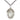 Sterling Silver St. Maria Faustina Catholic patron saint medal necklace with 24 inch chain by Bliss Manufacturing