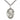 Sterling Silver St. Mary Magdalene Medal Necklace 1x3/4 inch with 24 inch Chain by Bliss USA