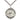 Sterling Silver St. Maximilian Kolbe Medal Necklace Medium 1x5/8 inch with 24 inch chain by Bliss