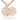 14kt gold filled medium Miraculous Medal necklace with 1 inch pendant on 24 inch curb chain by Bliss