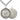 Medium sterling silver Miraculous Medal necklace with 24-inch curb chain by Bliss Manufacturing