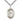 Sterling Silver St. Monica Patron Saint Medal Necklace 1 x 3/4 inches with 24 inch Chain by Bliss