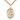 14kt Gold Filled St. Nicholas Medal Necklace 1x3/4 inches with 24-inch chain by Bliss