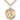 14kt Gold Filled St. Nicholas patron saint medal necklace 1 x 5/8 inches 24 inch curb chain by Bliss Manufacturing