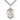 Sterling Silver St. Nicholas Patron Saint Medal Necklace 1x3/4 inch pendant with 24 inch chain by Bliss