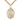 14kt Gold Filled St. Louis Patron Saint Medal Necklace 1x3/4 inch with 24 inch Chain by Bliss