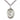 Sterling silver St. Philip the Apostle patron saint medal necklace with 24 inch curb chain, handcrafted by Bliss USA