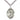 Sterling silver St. Martin de Porres patron saint medal necklace with 24 inch chain by Bliss Manufacturing