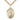 14kt Gold Filled St. Peter the Apostle patron saint medal necklace 1 inch x 3/4 inch with 24 inch curb chain by Bliss Manufacturing