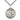 Sterling Silver St. Peter the Apostle Patron Saint Medal Necklace 1 inch x 5/8 inch on 24 inch Chain by Bliss
