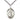 Sterling Silver St. Peter the Apostle Patron Saint Medal Necklace 1 inch by 3/4 inch with 24 inch chain by Bliss