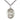 Sterling Silver St. Raphael the Archangel patron saint medal necklace with 24 inch chain by Bliss Manufacturing