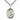Sterling Silver St. Rita of Cascia Patron Saint Medal Necklace, 1x3/4 inch pendant, 24 inch chain, handcrafted in USA by Bliss Manufacturing