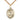 14kt Gold Filled St. Rose of Lima patron saint medal necklace with 24 inch chain, handcrafted by Bliss Manufacturing USA