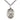 Sterling Silver St. Sarah Patron Saint Medal Necklace 1x3/4 inch pendant 24 inch chain by Bliss