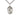 Sterling Silver St. Scholastica Patron Saint Medal Necklace 1 inch by 3/4 inch on 24 inch Chain by Bliss