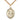 14kt Gold Filled Our Lady Star of the Sea medal necklace 1 inch pendant with 24 inch chain by Bliss