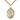Medium 14kt Gold Filled St. Teresa of Avila Patron Saint Medal Necklace 1 x 3/4 inch with 24 inch chain by Bliss Manufacturing