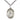 Sterling Silver St. Teresa of Avila Patron Saint Medal Necklace 1 x 3/4 inch with 24 inch Chain by Bliss