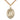 14kt gold filled St. Edith Stein patron saint medal necklace with 1x3/4 inch pendant on 24 inch curb chain by Bliss Manufacturing