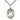 Sterling silver St. Edith Stein patron saint medal necklace with 1x3/4 inch pendant on 24 inch curb chain by Bliss Manufacturing