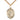 14kt Gold Filled St. Theresa patron saint medal necklace with 24 inch chain, 1 x 3/4 medal, handcrafted by Bliss Manufacturing USA