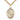 14kt Gold Filled St. Veronica patron saint medal necklace with 24 inch curb chain by Bliss Manufacturing