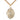 14kt Gold Filled St. William of Rochester Patron Saint Medal Necklace 1 x 3/4 inch with 24 inch chain by Bliss USA
