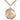 Gold Filled St. William of Rochester patron saint medal necklace with 1x5/8 inch pendant on 24 inch curb chain by Bliss Manufacturing