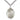 Sterling silver St. William of Rochester patron saint medal necklace 1 inch pendant on 24 inch chain by Bliss
