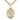 14kt gold filled Our Lady of La Vang medal necklace 1 x 3/4 inch on 24 inch chain by Bliss USA
