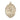 14kt solid gold Our Lady of La Vang medal pendant 1 x 3/4 inches handcrafted by Bliss Manufacturing USA