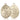 14kt Solid Gold Guardian Angel Army Medal Pendant 1 x 3/4 inch Handcrafted by Bliss