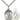 Sterling Silver Guardian Angel Paratrooper Medal Necklace 1 inch by 3/4 inch with 24 inch chain by Bliss