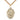 14kt Gold Filled Lord Is My Shepherd Medium Pendant Necklace 1 x 3/4 inch with 24 inch Chain by Bliss