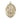 14kt Solid Gold Lord Is My Shepherd Catholic medal pendant 1 inch by 3/4 inch handcrafted by Bliss