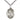 Sterling Silver St. Valentine of Rome Patron Saint Medal Necklace 1x3/4 inch pendant 24 inch chain by Bliss