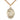 14kt Gold Filled St. Bridget of Sweden Patron Saint Medal Necklace 1x3/4 inch on 24 inch Chain by Bliss