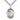 Sterling Silver St. Bridget of Sweden Patron Saint Medal Necklace 1 inch by 3/4 inch with 24 inch Chain by Bliss