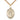 14kt Gold Filled St. Stanislaus Medal Necklace 1x3/4 inch pendant on 24 inch chain by Bliss