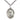 Sterling Silver St. Pio of Pietrelcina Padre Pio Patron Saint Medal Necklace 1 inch by 3/4 inch with 24 inch chain by Bliss
