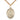 14kt gold filled St. Agnes of Rome patron saint medal necklace with 24-inch chain by Bliss