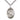 Sterling Silver St. Agnes of Rome Patron Saint Medal Necklace 1x3/4 inch on 24 inch chain by Bliss